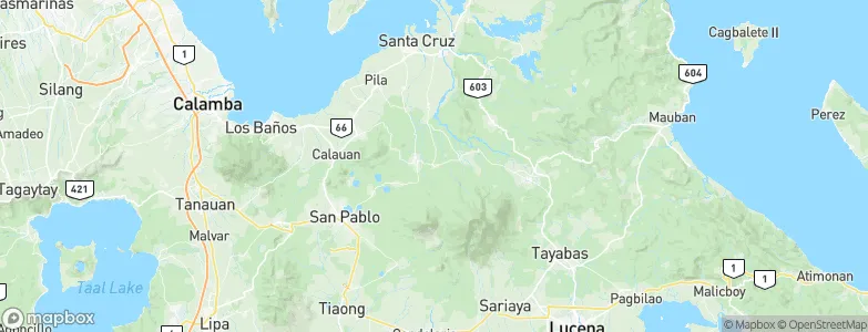 Lilio, Philippines Map