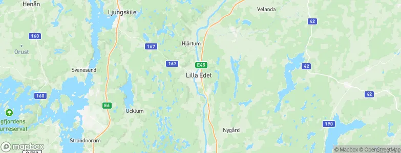 Lilla Edet, Sweden Map