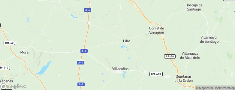 Lillo, Spain Map