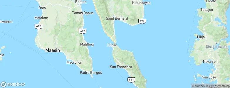 Liloan, Philippines Map