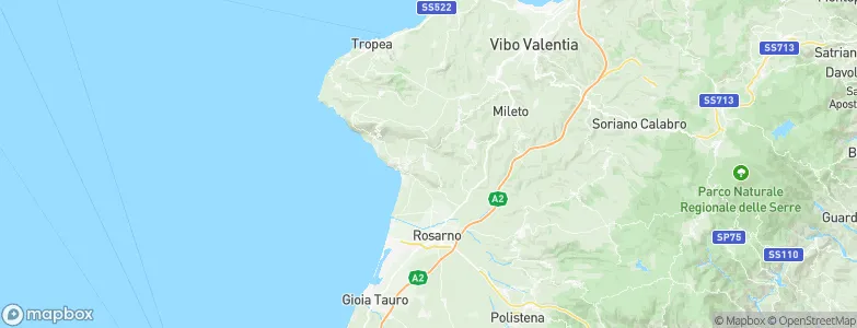 Limbadi, Italy Map