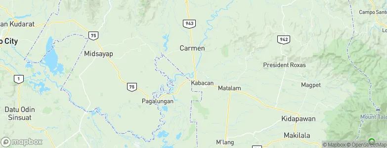 Limbalod, Philippines Map