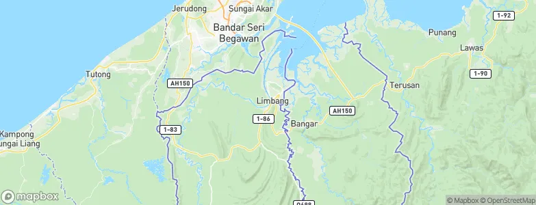 Limbang, Malaysia Map