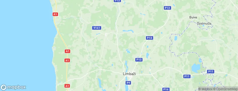Limbažu novads, Latvia Map