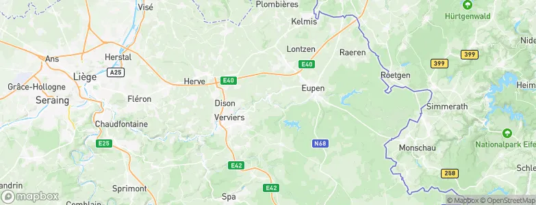 Limbourg, Belgium Map