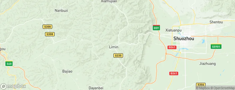 Limin, China Map