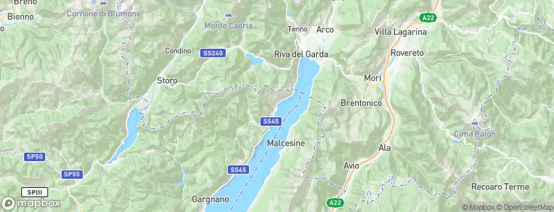 Limone sul Garda, Italy Map