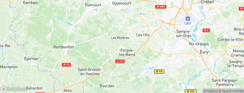 Limours, France Map
