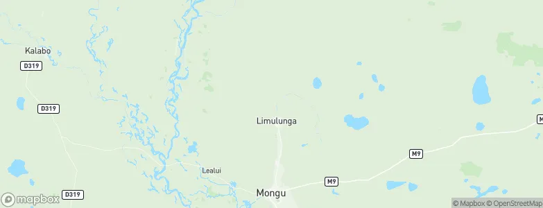 Limulunga, Zambia Map