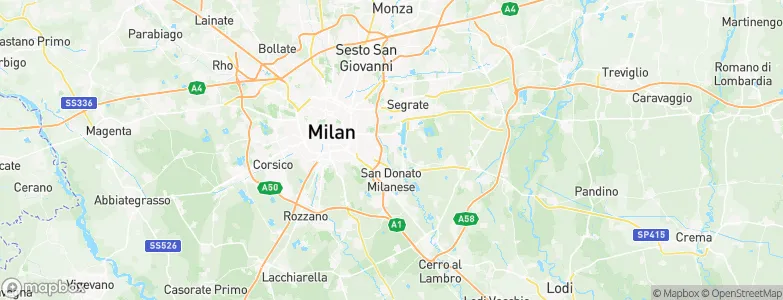 Linate, Italy Map