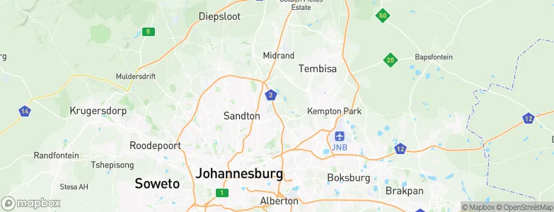 Linbro Park, South Africa Map
