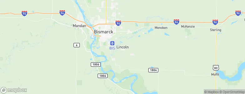 Lincoln, United States Map