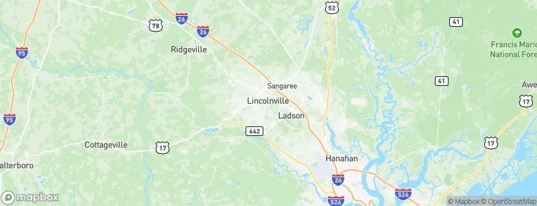 Lincolnville, United States Map