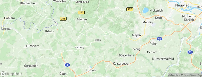 Lind, Germany Map