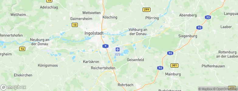 Lindach, Germany Map