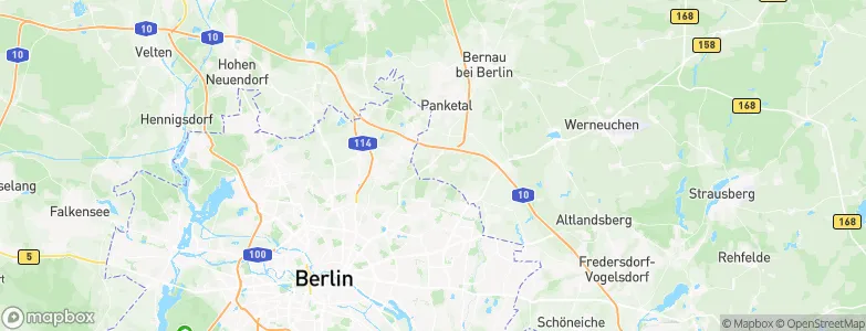 Lindenberg, Germany Map