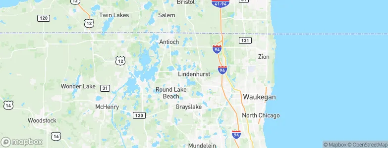 Lindenhurst, United States Map