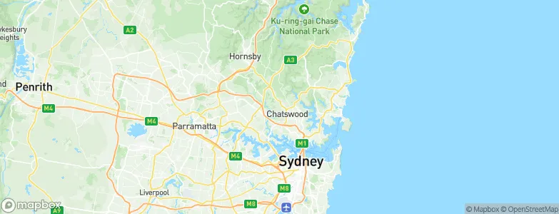Lindfield, Australia Map