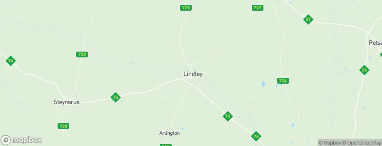 Lindley, South Africa Map