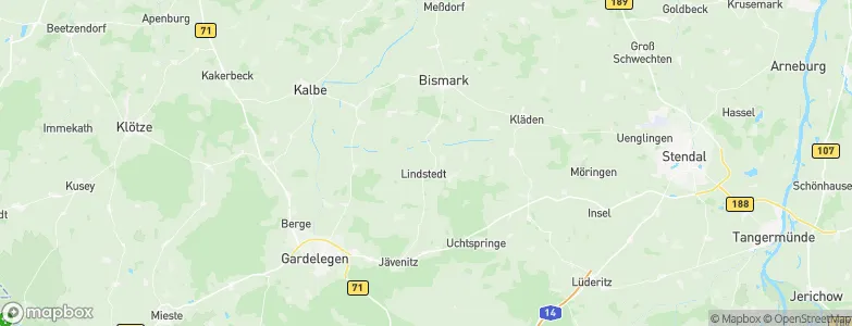 Lindstedt, Germany Map