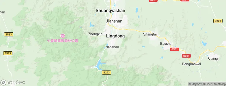 Lingdong, China Map