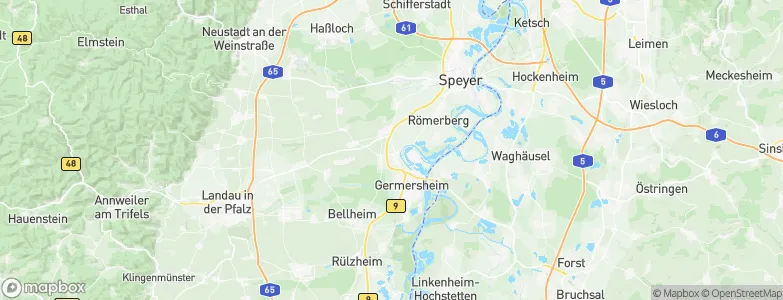 Lingenfeld, Germany Map