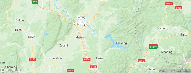 Lingfang, China Map