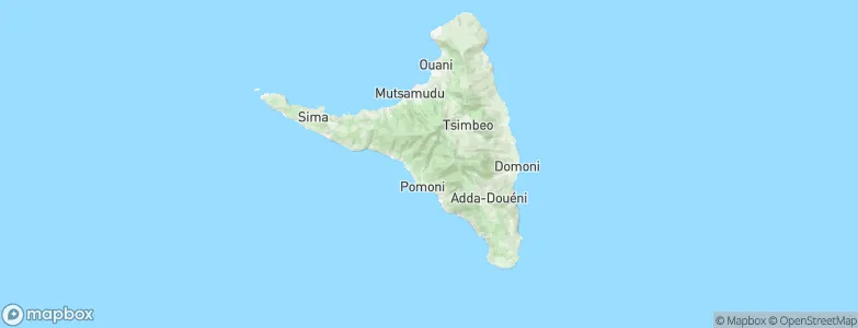 Lingoni, Comoros Map
