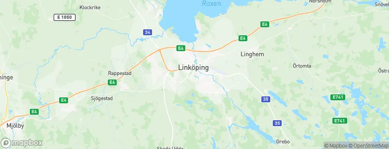 Linköping socken, Sweden Map