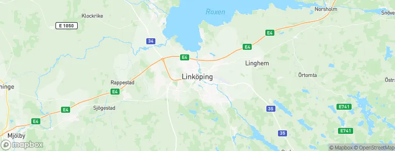 Linköpings S:t Lars, Sweden Map