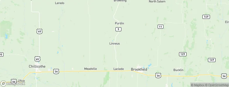 Linneus, United States Map