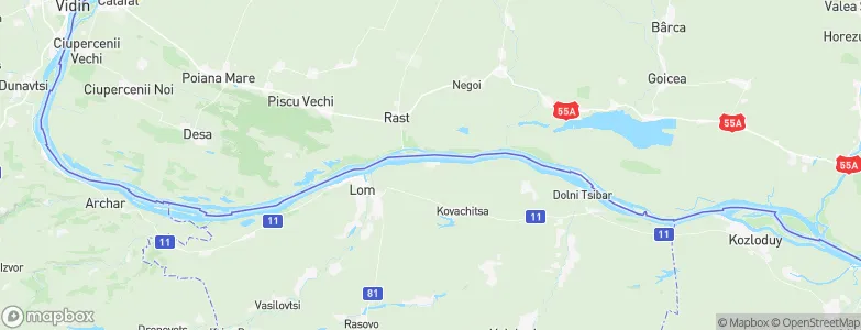 Linova, Bulgaria Map