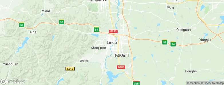 Linqu, China Map