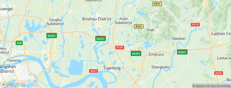 Linshanhe, China Map