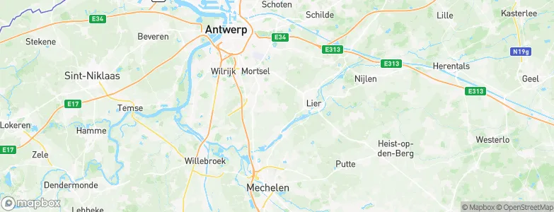 Lint, Belgium Map