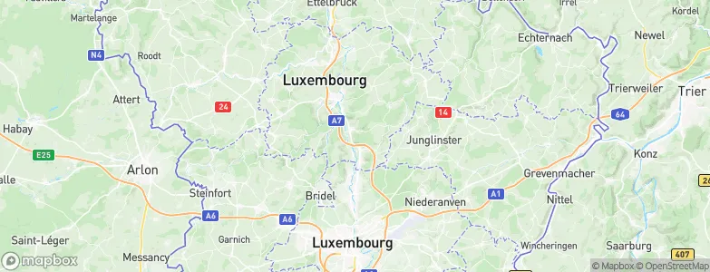 Lintgen, Luxembourg Map