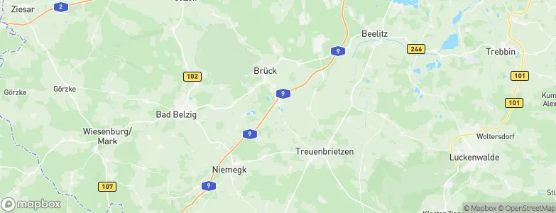 Linthe, Germany Map