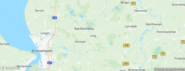 Lintig, Germany Map