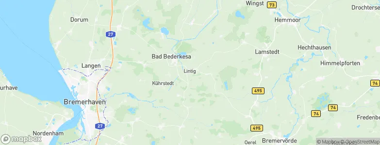 Lintig, Germany Map