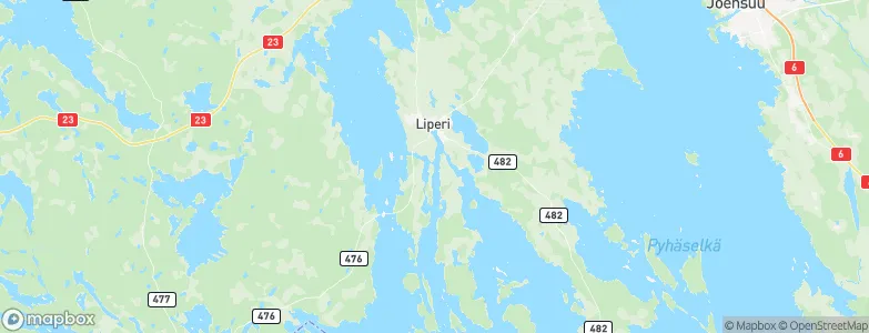 Liperi, Finland Map