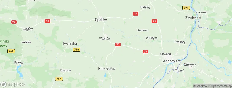 Lipnik, Poland Map