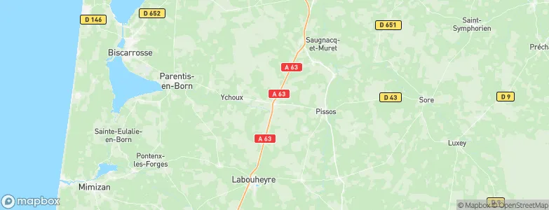 Liposthey, France Map