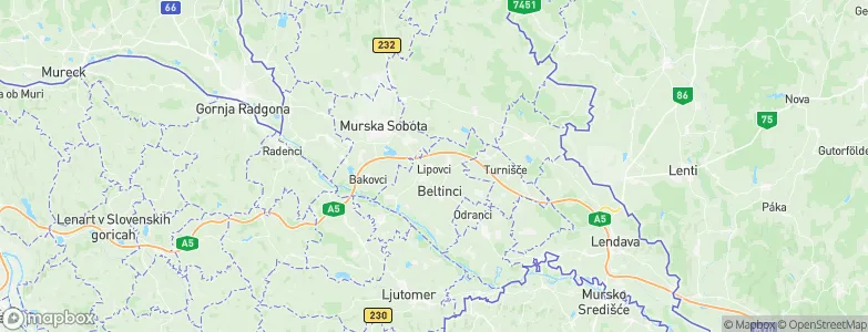 Lipovci, Slovenia Map