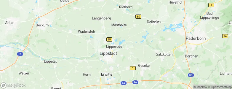 Lipperode, Germany Map