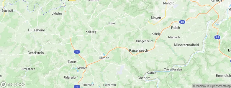 Lirstal, Germany Map