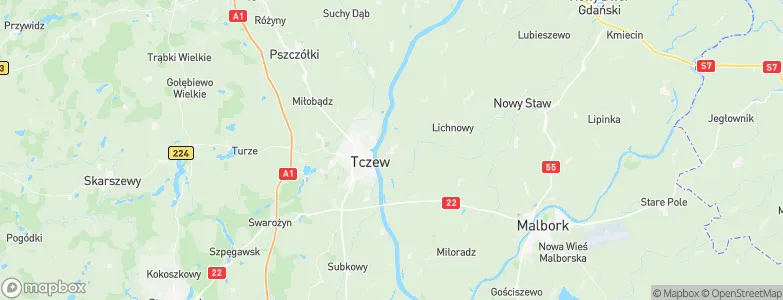 Lisewo, Poland Map
