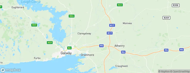 Lisheenavalla, Ireland Map