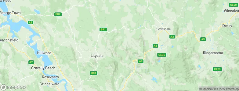 Lisle, Australia Map