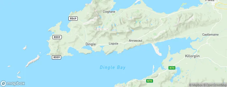 Lispole, Ireland Map