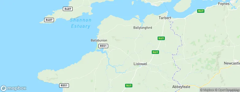 Lisselton, Ireland Map